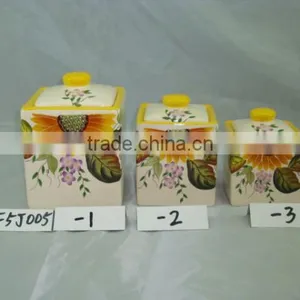 Ceramic Kitchenware,condiment Canister,salt & Pepper Container thumbnail-1