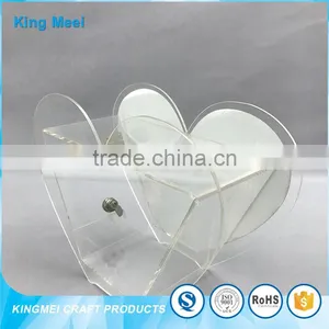 High Quality Custom Mini Favor Acrylic Coin Box thumbnail-4