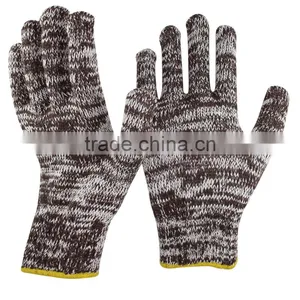 NMSAFETY Cheap Polycotton Knitted Construction Safe Cotton Knitted Gloves thumbnail-1