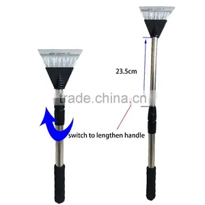 Stainless Steel Telescopic Ice Scraper Handle Durable Scraper thumbnail-2