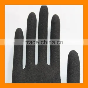 15 Gauge Nylon Spandex Liner Maxiflex Sandy Nitrile Grip Gloves thumbnail-4