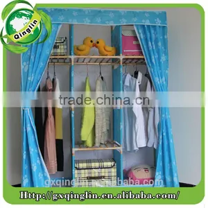 Waterproof Feature Kids Cabinet Wardrobe Home Furniture thumbnail-5