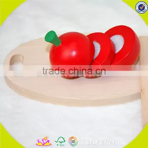 оптовая продажа деревянных игрушек в виде овощей и фруктов для детей, веселые деревянные игрушки в виде овощей и фруктов для детей W10B115 thumbnail-6
