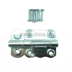 U Type 3" Heavy Duty Barrel Bolt For Door, Hot Safety Cellar Bolt, Zinc Finish Iron Cellar Window Bolt thumbnail-1