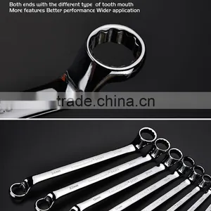 8pcs Ring Spanner Handle Tools High Quanlity Harden Spanner Wrench thumbnail-3