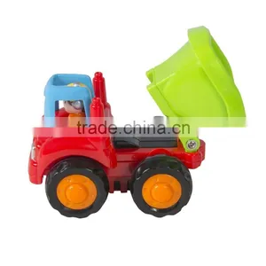 Push and Go Friction Powered Car Toys,Tractor, Bull Dozer Truck, Cement Mixer, Dump Truck From ICTC Factory thumbnail-2
