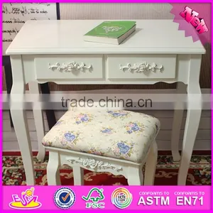 2016 Wholesale High Quality Bedroom Solid Wooden Youth Vanity Set W08G190 thumbnail-6