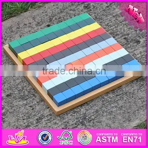 2016 New Design 100 Pieces Arrange Blocks Children Classic Wooden Toys W14A181 thumbnail-1