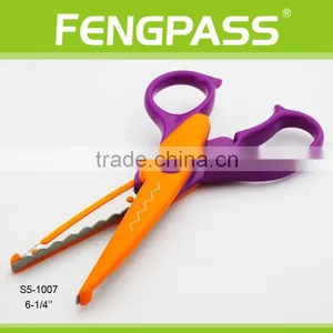 S5-1007 6.25 Inch 2Cr13 Stainless Steel Blade With Plastic Handle Craft Scissors thumbnail-4