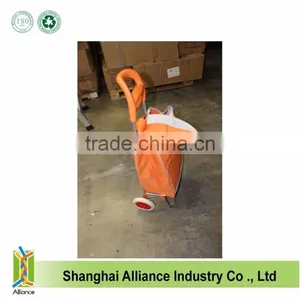 China Factory Foldable Vegetable Trolley Shopping Bag With Wheels thumbnail-3