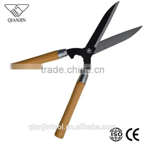 Whole Forged Stainless Steel High Quality Oak Wooden Handel Garden Scissors thumbnail-3