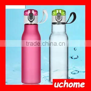 UCHOME Wholesale of Directly Privater Label Plastic Frosted Water Bottle/Thermos Sport Bottle With Superior Impact Resistance thumbnail-3