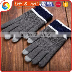 Hight Quality Newgift Touch Screen Glove Customized Knitted Winter Touch Screen Glove thumbnail-1