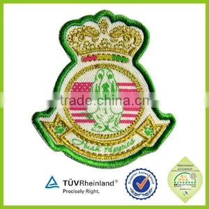 Fabric Logo Embroidery Patch Label Stitched for Clothing thumbnail-6