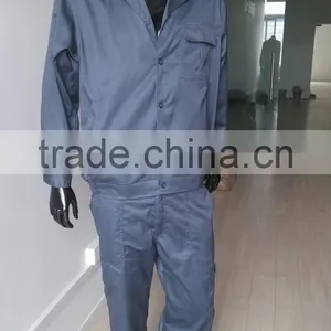 Dark Gey Work Jacket Work Pant Mechanic Workwear OEM MANUFACTURER Made in China thumbnail-1