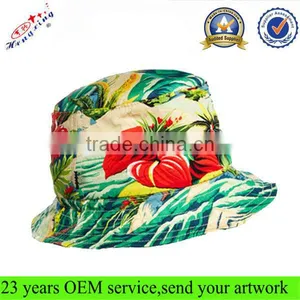 Wholesale Cotton Printing Custom Cheap Bucket Hat thumbnail-2