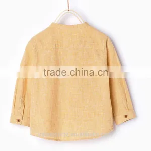 Swallow Gird Children Shirts Fashion Checks Boys Shirts thumbnail-4