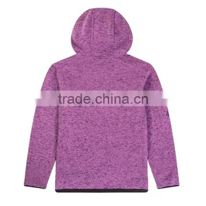 Wholesale Sweater Fleece Custom Women Jacket thumbnail-2