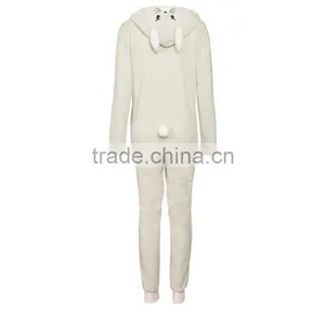 Fashion Lovely Women Cotton Flannel Animal Pajamas Plain Adult Onesie thumbnail-5