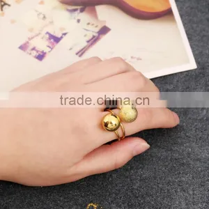 Zm53234a China Rings Wholesale 2017 New Design Women Knuckle Rings With Balls thumbnail-2