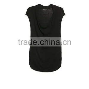 Wholesale t Shirt Personnalise Plain V-neck thumbnail-3