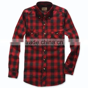 2015 China Facrory Wholesale Men's Flannel Shirt thumbnail-1