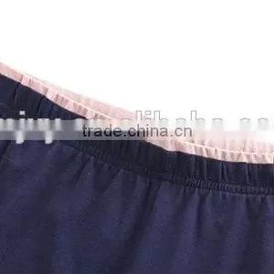 Female Money Navy Blue Knitted Into Joining Together Cultivate One's Morality Leggings thumbnail-5