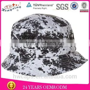 Cool Custom Funny Cheap Washed Denim Bucket Hat thumbnail-1