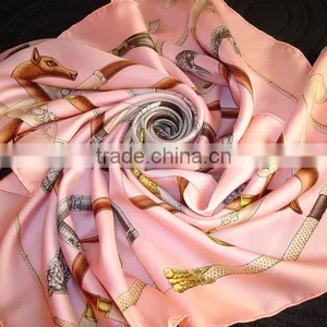 Scarf Tuch Scarf Silk Pink thumbnail-1