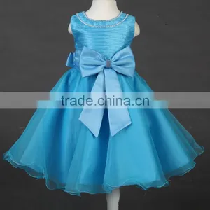 Special Design Bulk Girls Cotton Frock Designs Flower Wholesale Girls Party Dresses thumbnail-4