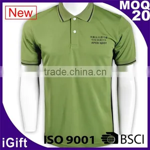 BSCI/ISO9001 China Garment Industry Cheap New Design Polo Shirts Size Xxxxl thumbnail-1