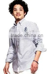 Checked Oxford Mens Shirt thumbnail-1