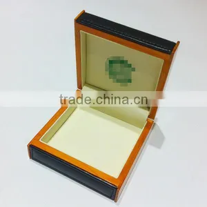 Jewelry Packing Leather Wooden Jewelry Box Necklace Box thumbnail-4