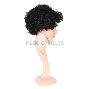 Large Stocks! Short White Cosplay Wig, German Synthetic Hair Wigs, Cute Cosplay Wig thumbnail-3