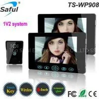 SafulTS-WP908 1V2 2.4GHz Digital 9 Inch Wireless Video Door Phone Color LCD Screen Video Doorbell Intercom System With Camera for Home Door Phone Kit thumbnail-1