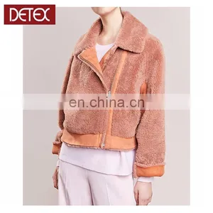 Reversible Woman Genuine Real Leather Jacket thumbnail-1