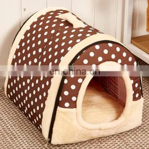 Portable Foldable Pet Dog Puppy Cat House Bed Cave Carpet Covers thumbnail-5