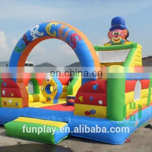 HI 0.55mm Pvc Hot Saling Inflatable Amusement Park Inflatable Playground thumbnail-1
