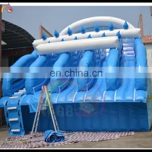 New Design Giant Inflatable Water Slide , Water Park Equipment , Water Park Slides for Sale thumbnail-2
