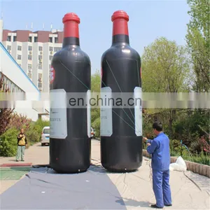 Ground Decorative Factory LED Inflatable Wine Bottle thumbnail-2