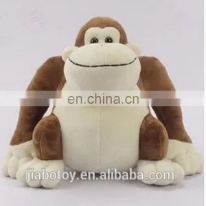 Customized Plush Toy Manufacturer Big Mouth Brown Promotional Monkey Toy thumbnail-1