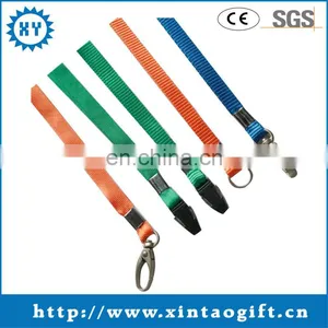 Factory Cheap Wholesale ID Lanyard 100% Polyester Ribbon thumbnail-1