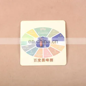 Custom Cheap Absorbent Cardboard Coasters for Drink thumbnail-1
