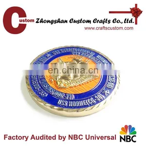 Custom USA 3D Engraved Challenge Coin in Metal Crafts thumbnail-2