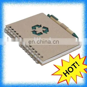 ECO-friendly Recycled Sprial Cute Notebook thumbnail-1