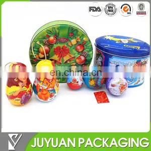 High Quality Decorative Custom Made Christmas Gift Tin Box Wholesale thumbnail-1