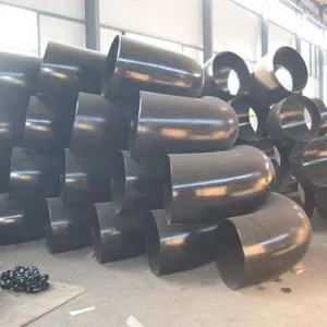 High Quality Forged Steel Pipe Fittings, 45D/90D Elbow Supplier thumbnail-2