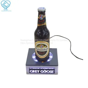 2018 Hot Sale Acrylic Wine Bottle Dispaly, Wine Glass Display Rack, Acrylic Bottle Display Stand thumbnail-1