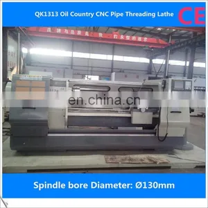 Qk1313 Series Cnc Pipe Threading Lathe Machine thumbnail-4