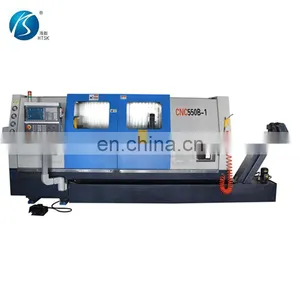 CNC550B-1 Horizontal Slant Bed Cnc Lathe Machine Siemens 550series With Lineal Guide thumbnail-1